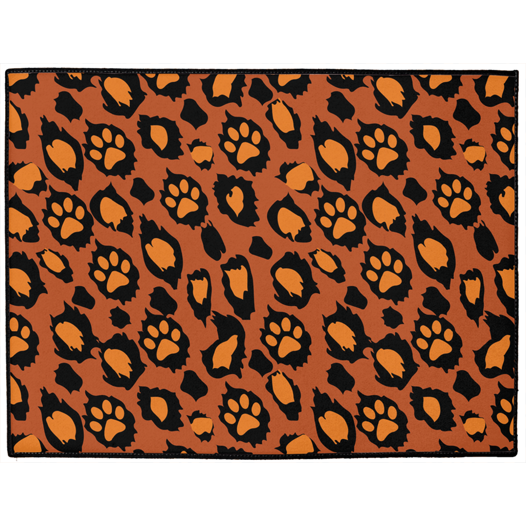 Leopawd Print Dog Mat