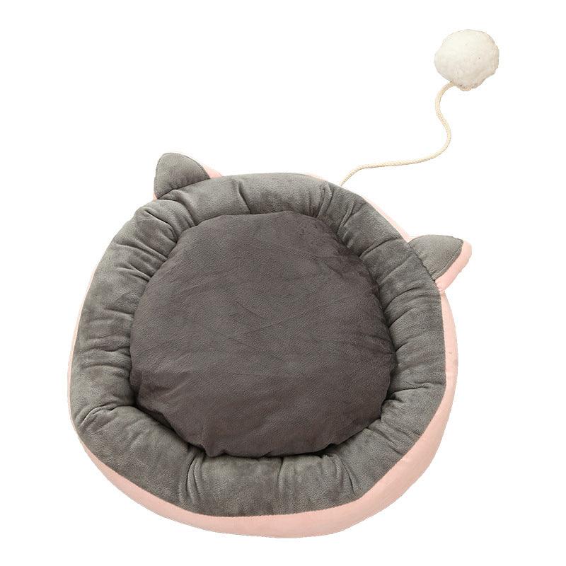Luxurious Suede Feline Litter Catcher Mat