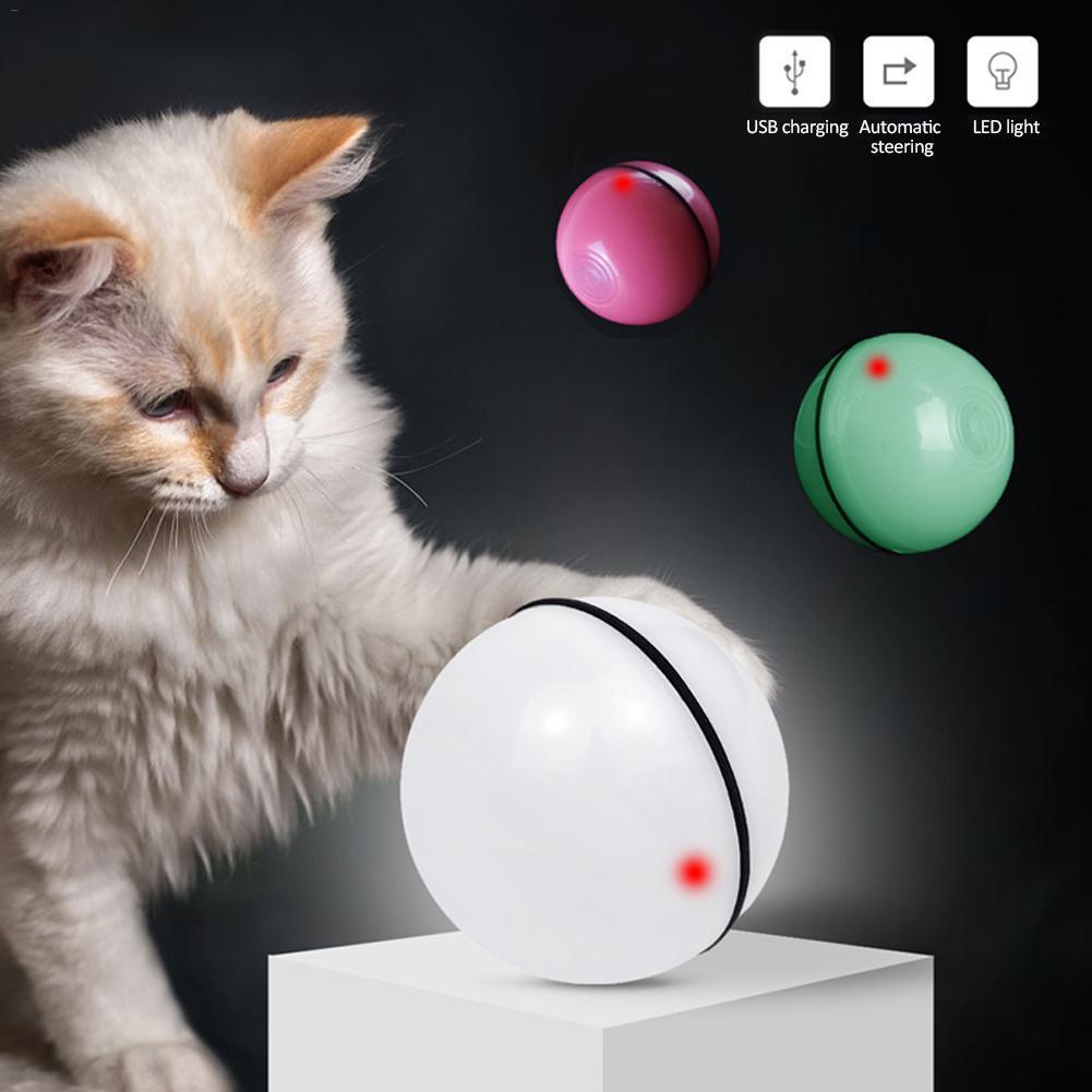 360° Interactive Led Cat Toy Ball