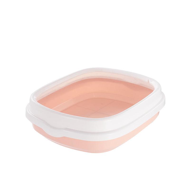 High-Quality Anti-Splash Pet Toilet With Scoop - Stylish And Convenient Cat Litter Box