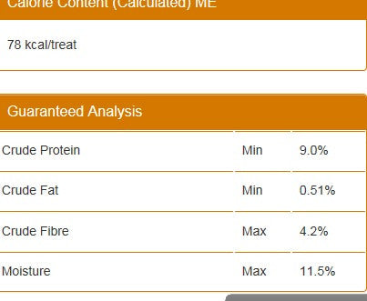 CALED SWT POT CHW DOGTRT ( 4 X 9.3 OZ   )