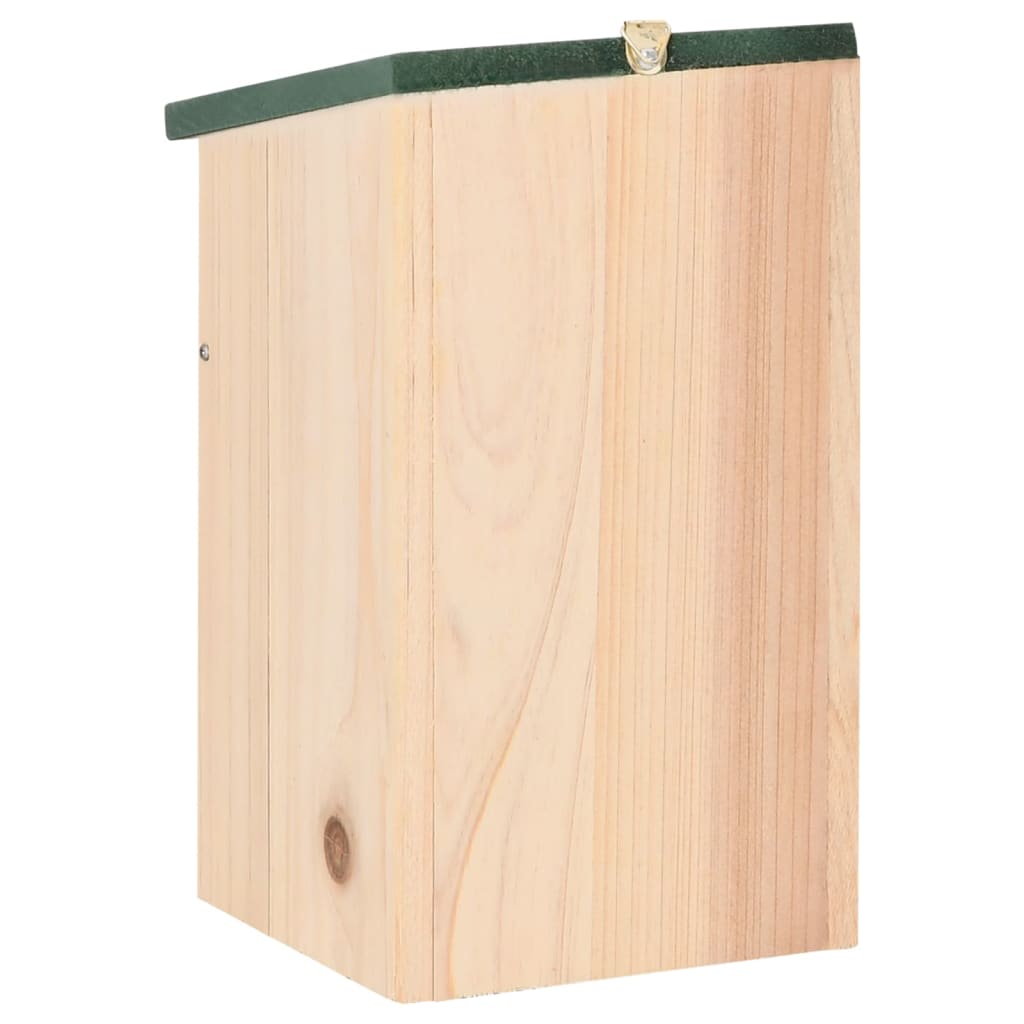 NNEVL Bird House Nesting Box Wood 4 pcs