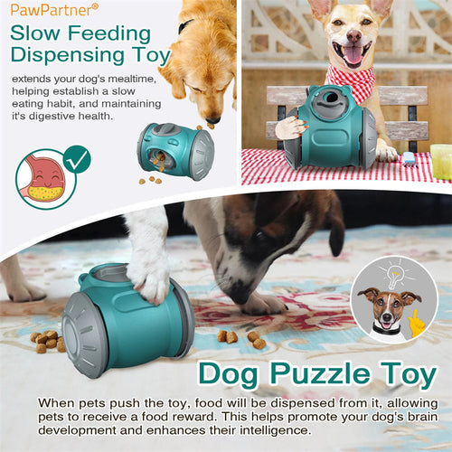 Dog Interactive Tumbler Toys - Increases Pet IQ | Interactive Slow