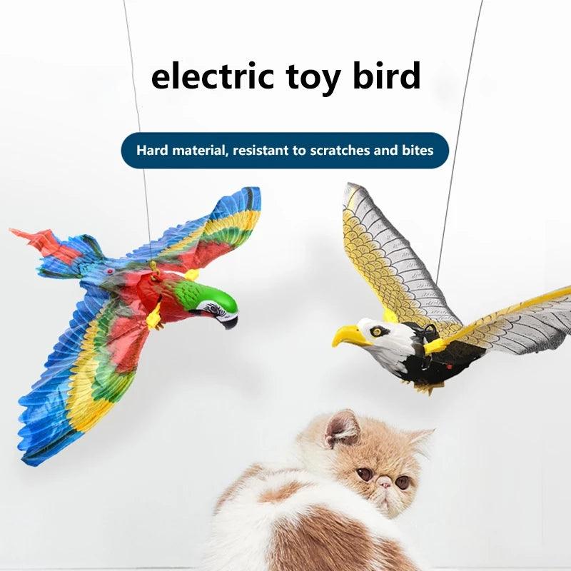 Interactive Hanging Bird Cat Toy - Endless Fun For Your Feline Friend!