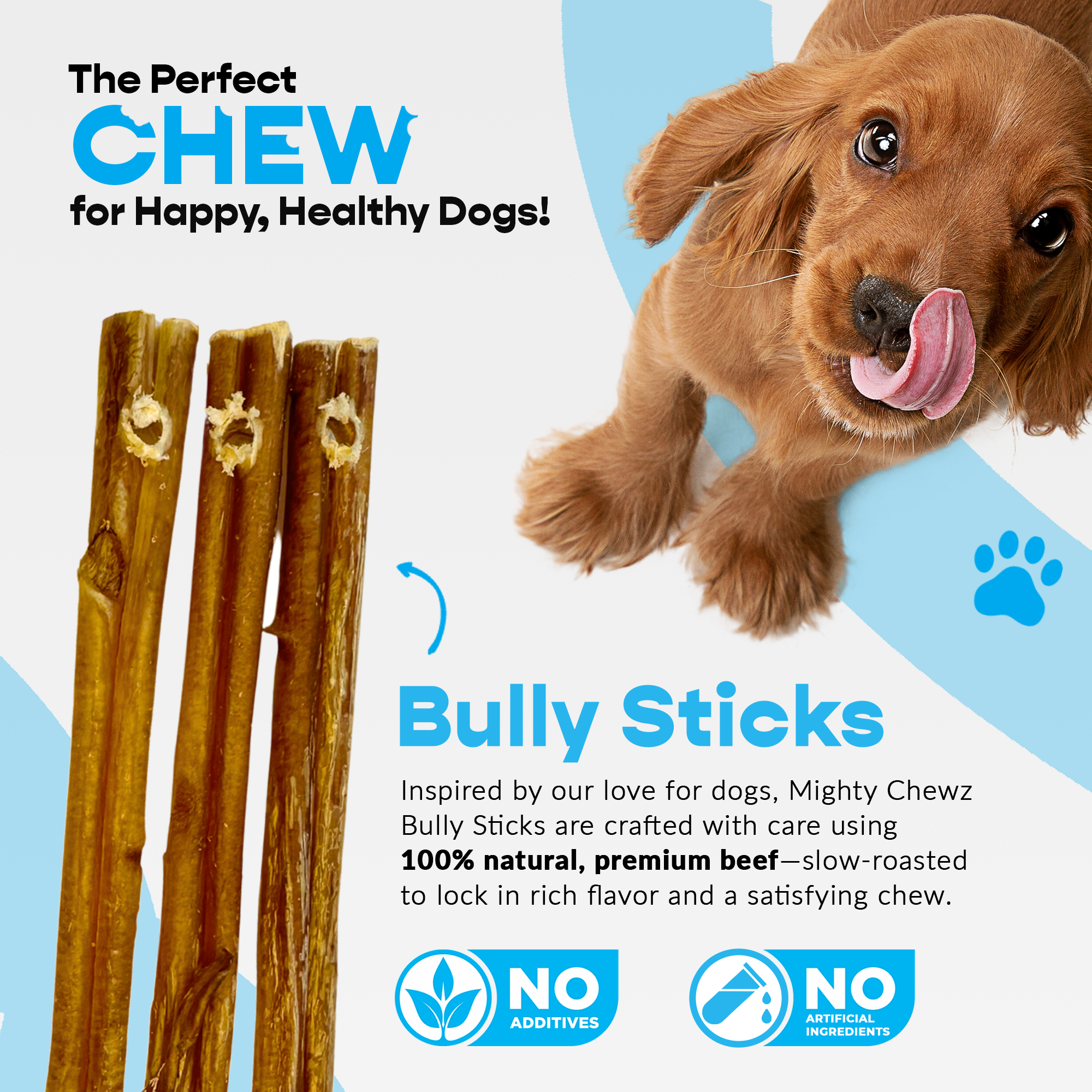 7" Thin Bully Sticks - Refill Pack