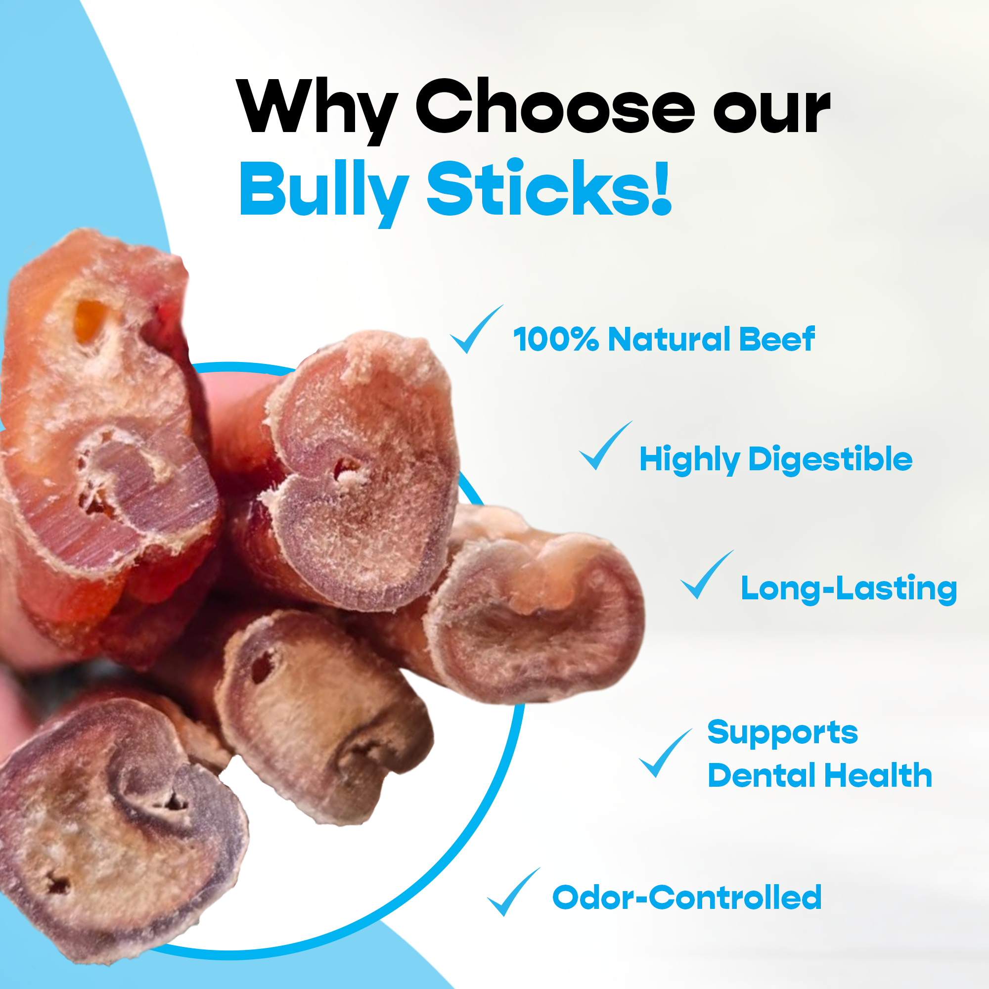 7" Thin Bully Sticks - Refill Pack