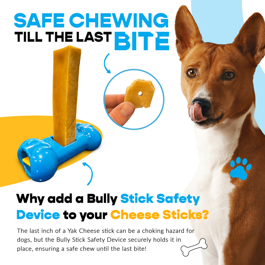 4 Pack Small Yak Cheese - Bully Bone Pro Included