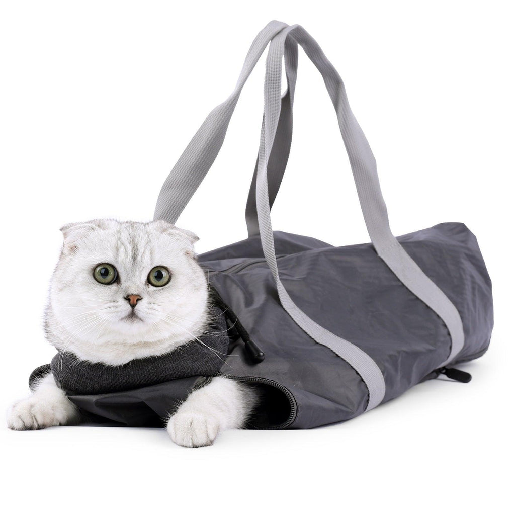 Anti-Scratch And Bite Cat Travel Bag With Double Lining - Stylish And Secure Pet Carrier