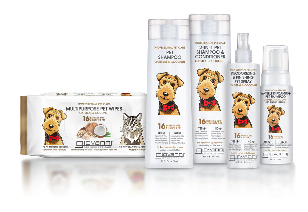 GIO PET WIPES OAT & CNUT ( 1 X 75 CT   )