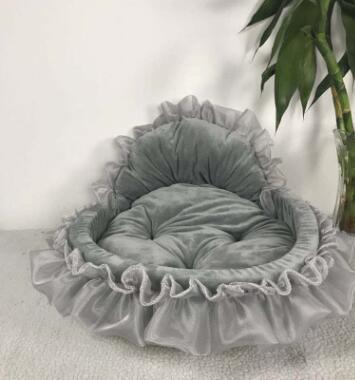 Cozy Haven Lace Pet Bed