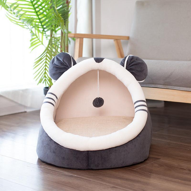 Cozycat Winter Hideaway: Warm And Stylish Cat Bed