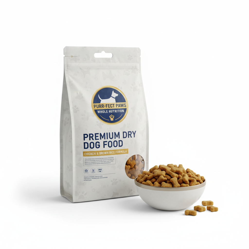 Premium Dry Dog Food Bag